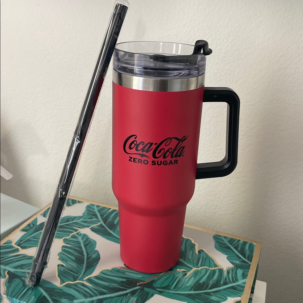 New Special edition Coca-Cola Zero Sugar Red stainless steel Mug